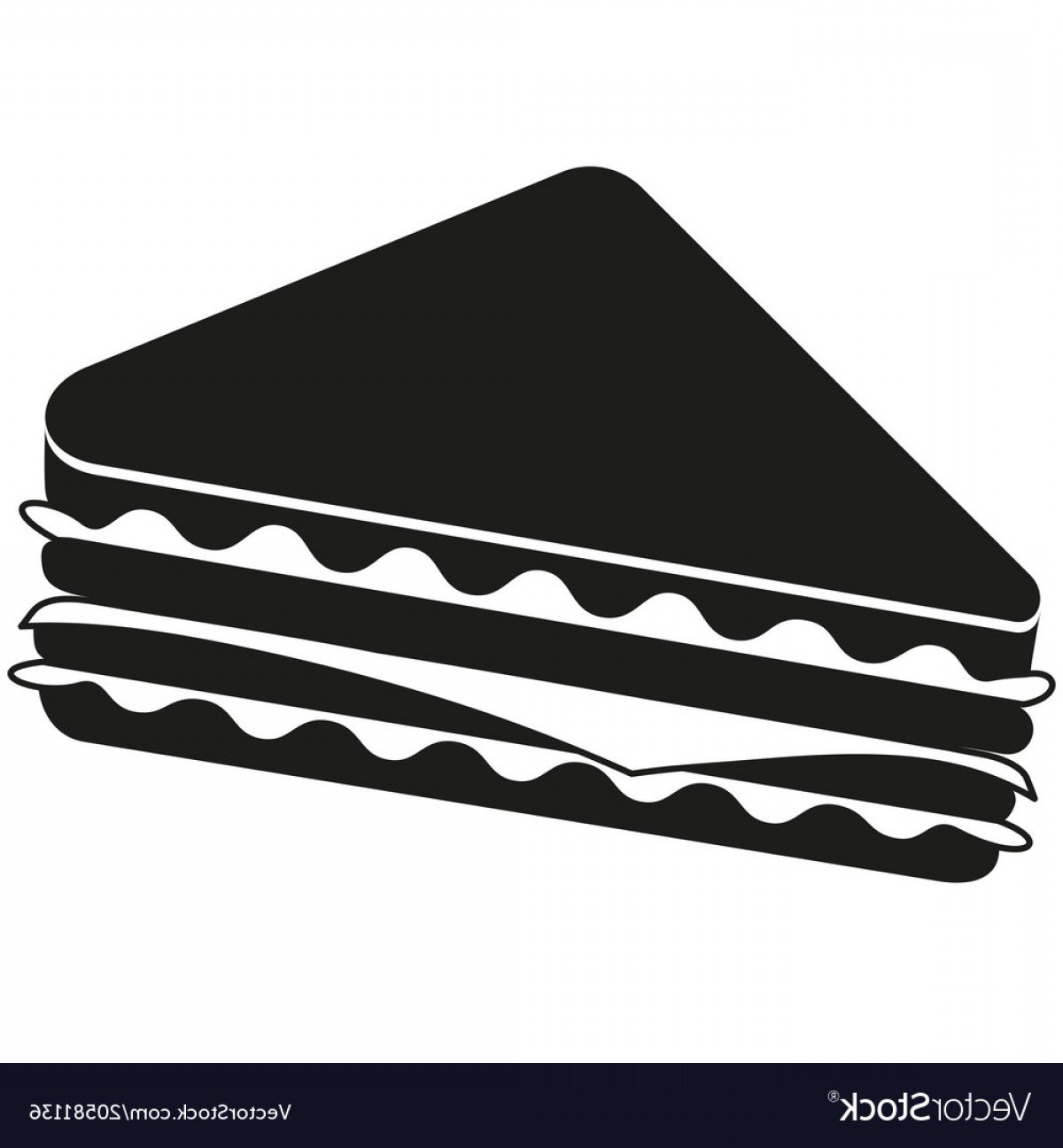 Сэндвич черно белый