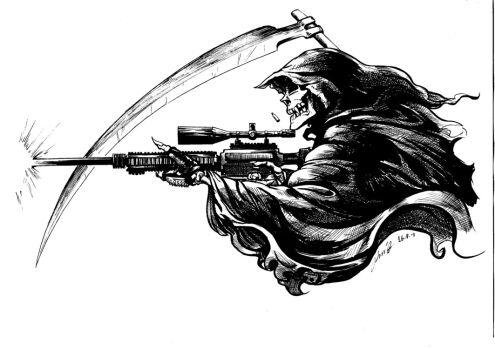 Тату снайпер