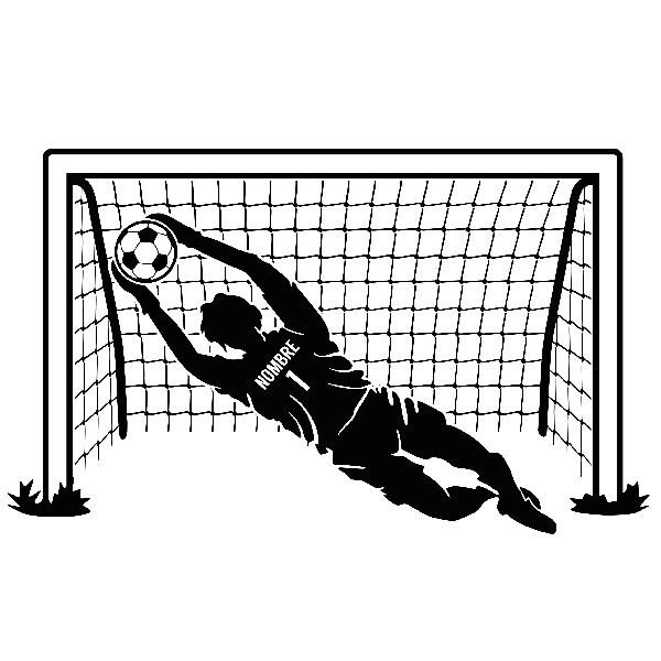 Вратарь футбол вектор