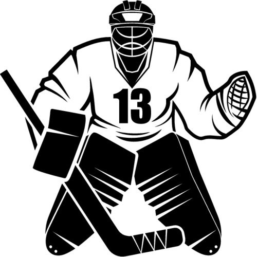 Вратарь векторный рисунок (56 фото)