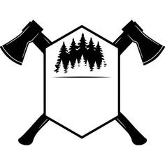 Эмблема лесорубов