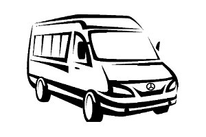 Мерседес Спринтер вектор