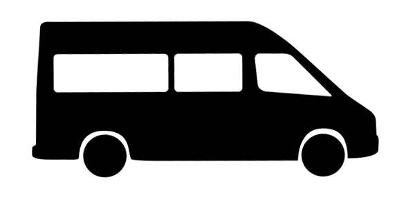 Силуэт микроавтобуса