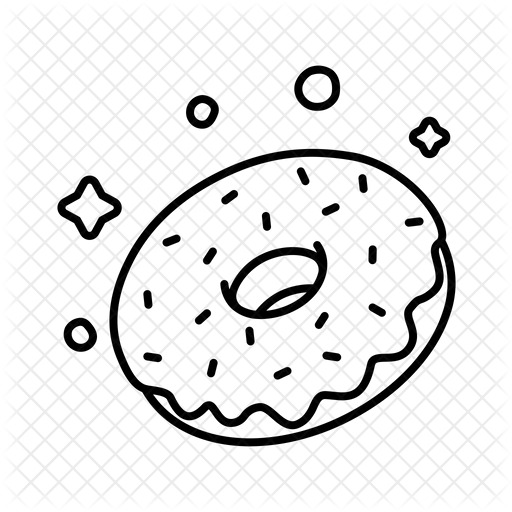 Пончик пиктограмма