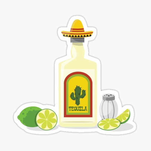 Стикер текила