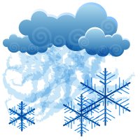 Вьюга схематично