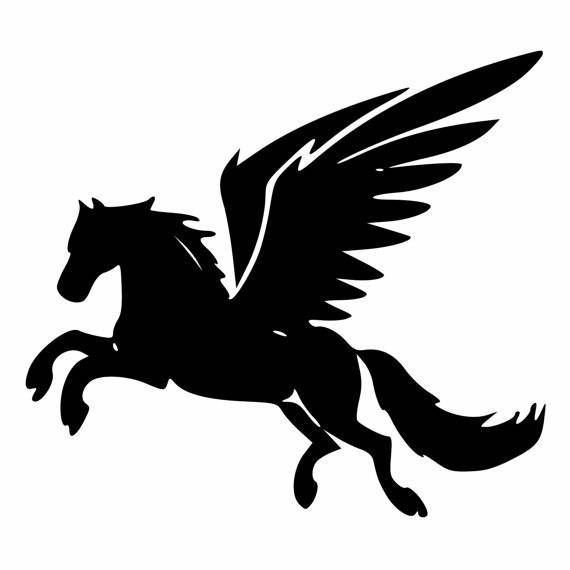 Пегас силуэт