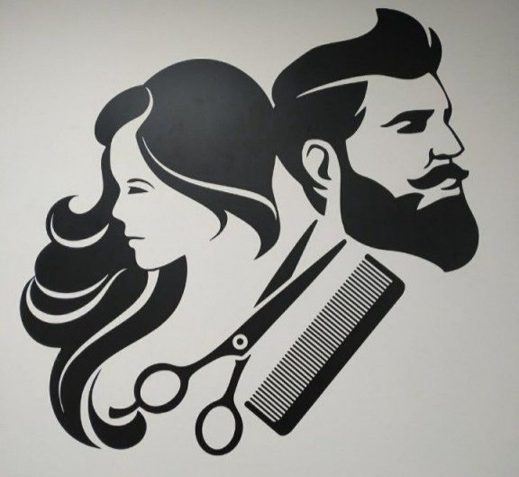 Логотип парикмахерской