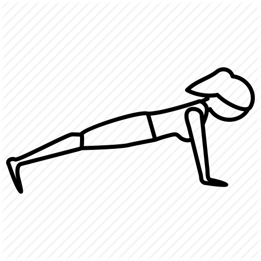 Отжимания иконка