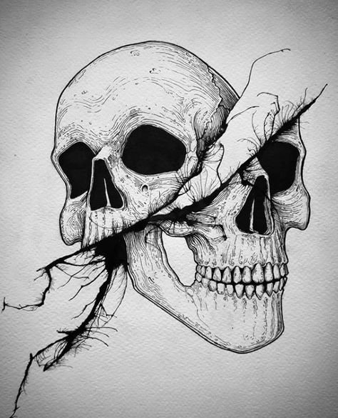 Страшные раскраски