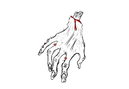 Туториал по рисованию рук монстров