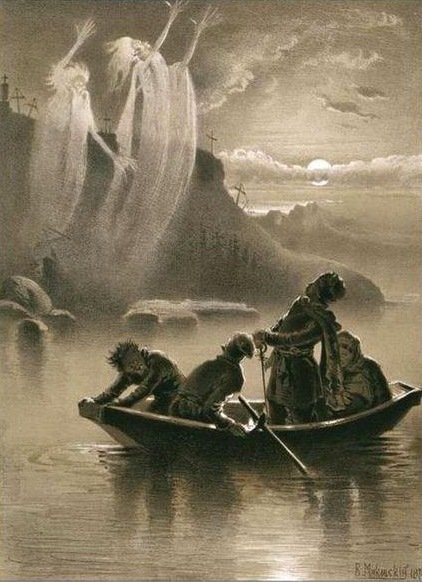 Иллюстрации к произведению Гоголя страшная месть