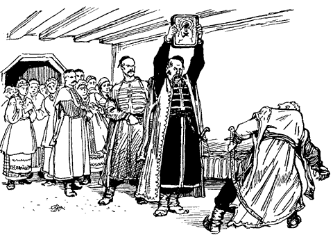 Иллюстрации к повести Гоголя страшная месть
