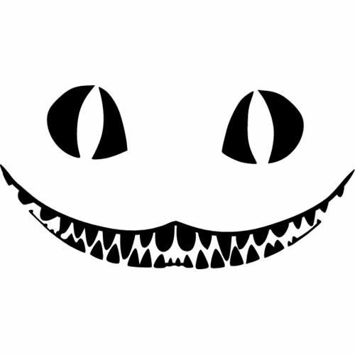 Улыбка Чеширского кота вектор