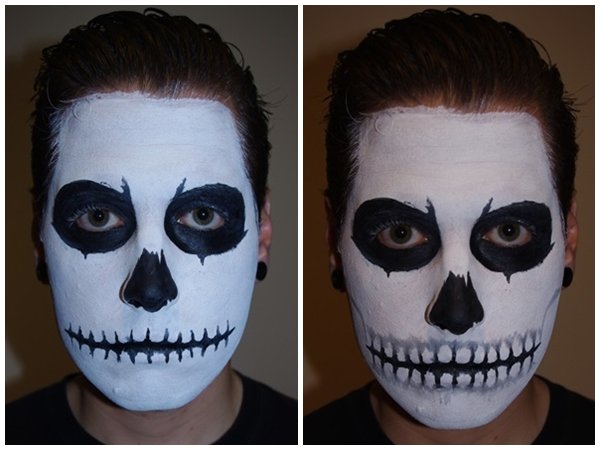 Классный макияж на Хэллоуин