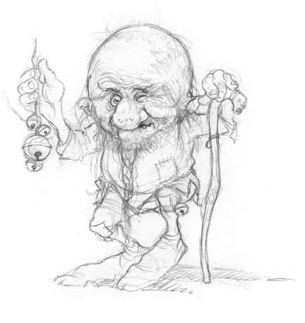 Эльф смешной