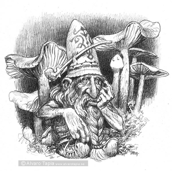 Наброски Жан Батист Гномы