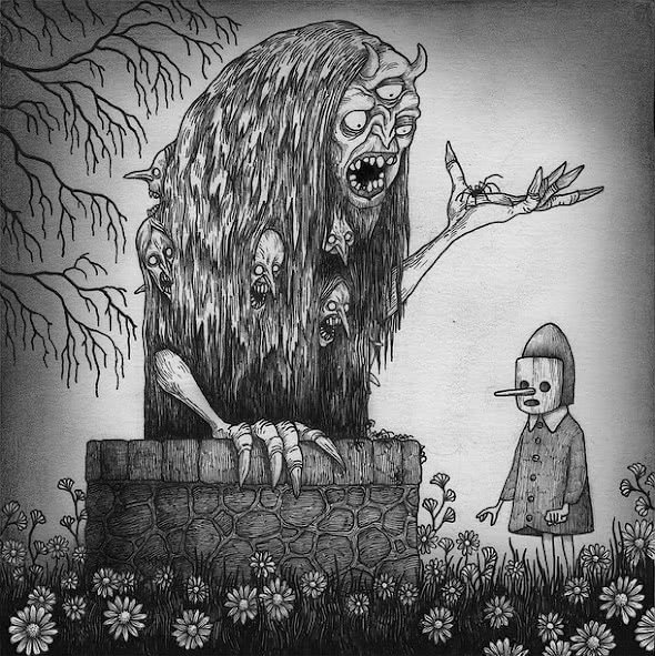 Страшные детские рисунки