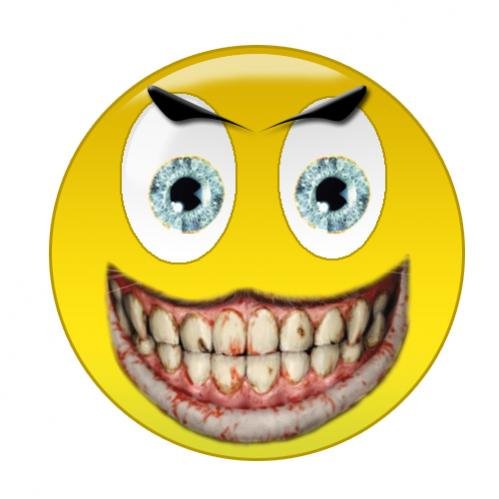 Жуткий смайлик