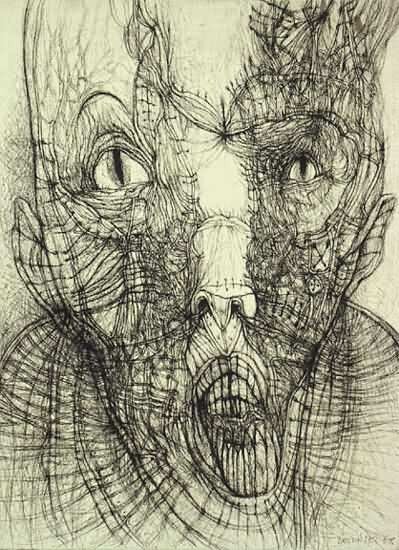 Рисунки людей больных шизофренией