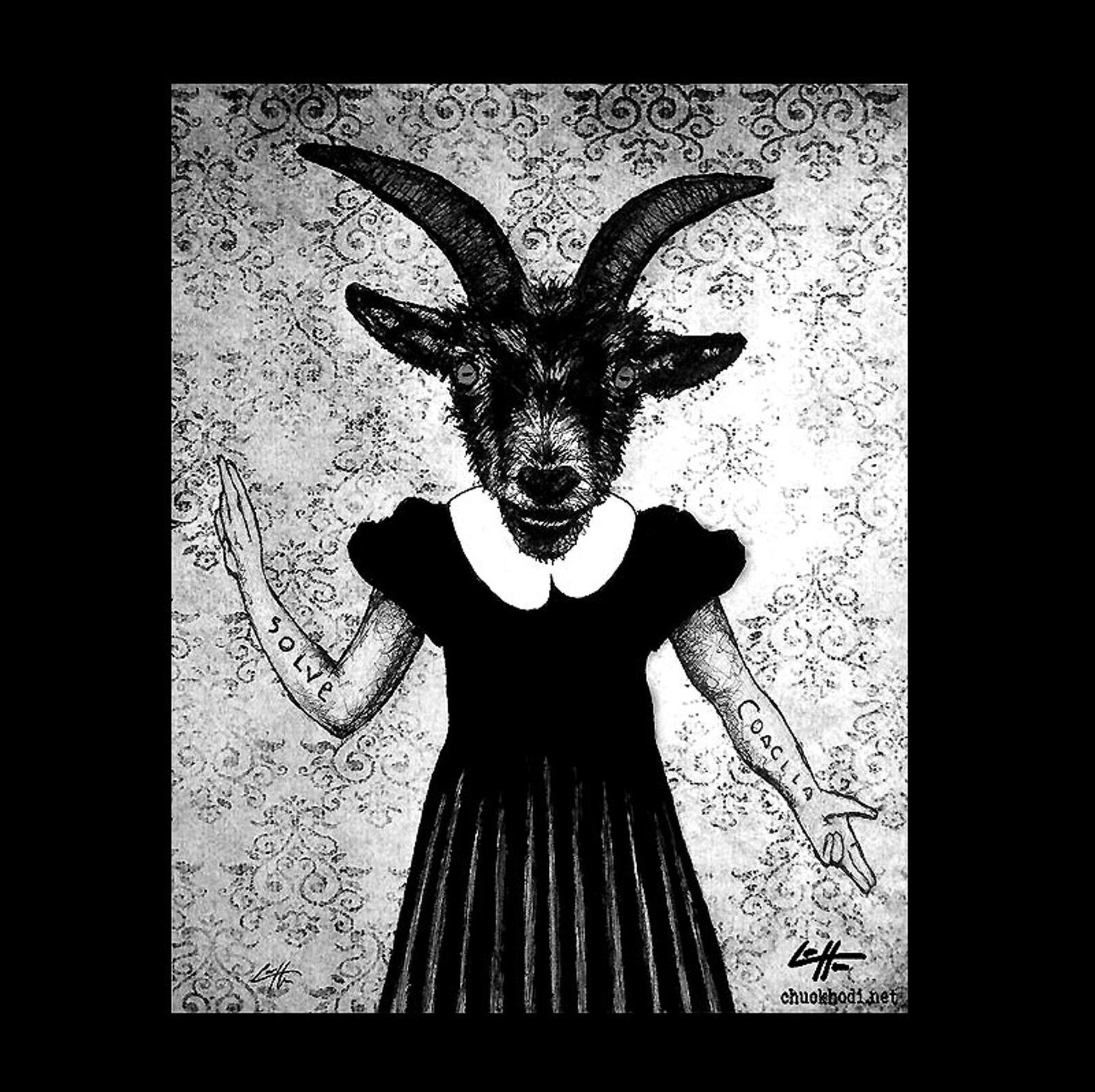 Ламия демон черная коза