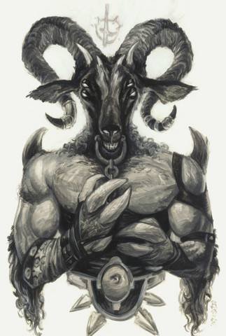 Козлиная голова сатаны