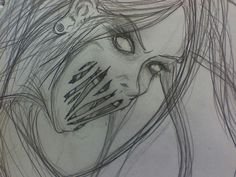 Страшные красивые рисунки