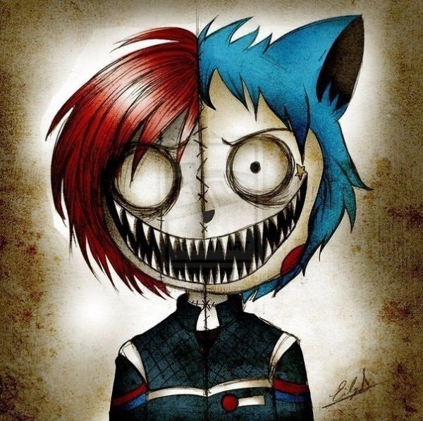 Кутисакэ Онна хоррор арт