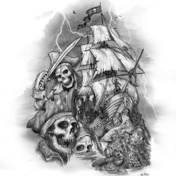 Пиратские эскизы