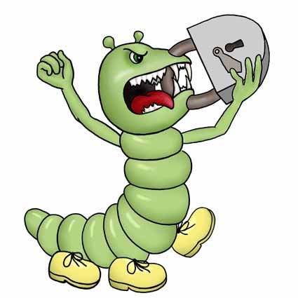 Злая гусеница