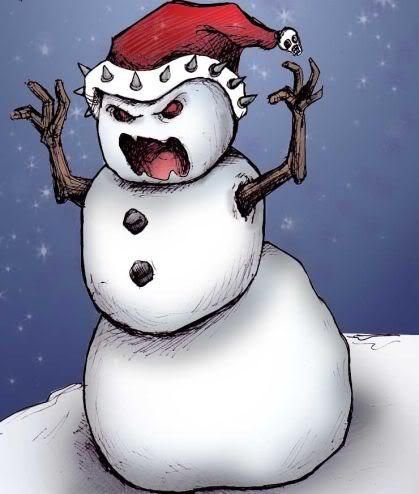 Сердитый Снеговик