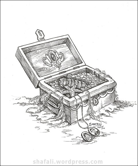 Сундук эскиз