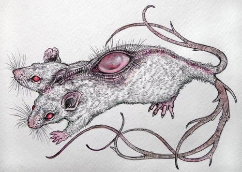 Злая крыса из мультика