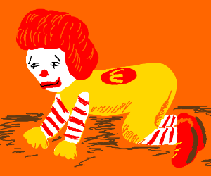 Рональд Макдональд в крови