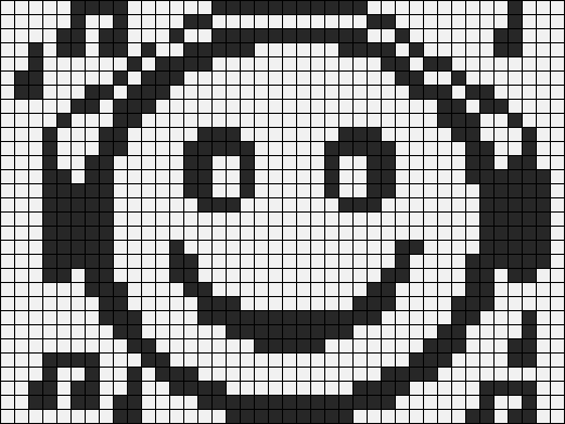 Рисунки на тетради в клеточку страшные