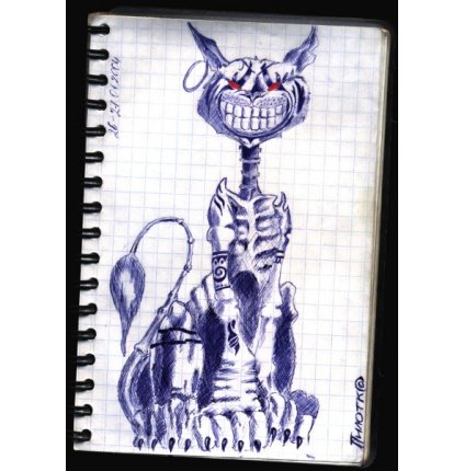 Почеркушки в тетради