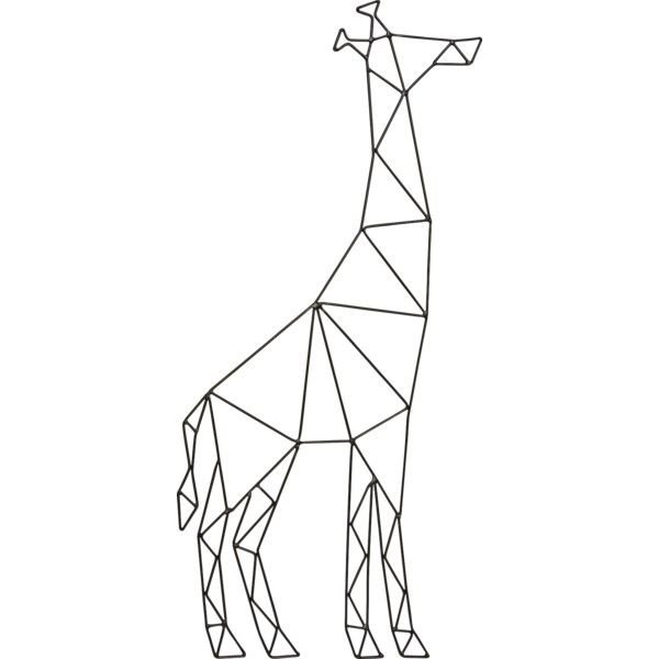 Животные геометрическими фигурами