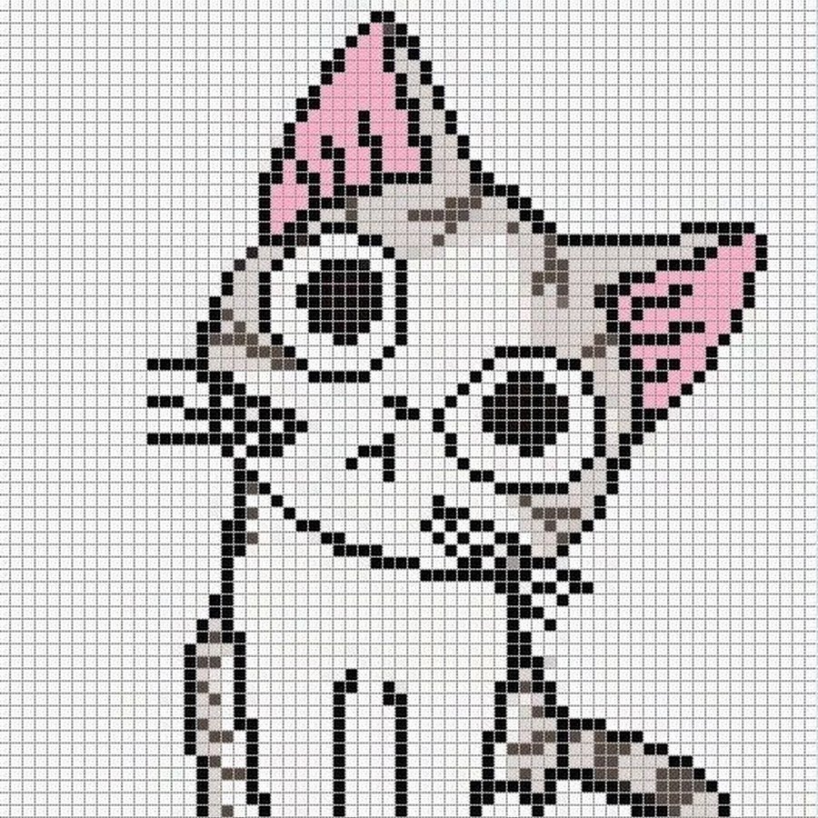 пиксельные картинки котиков