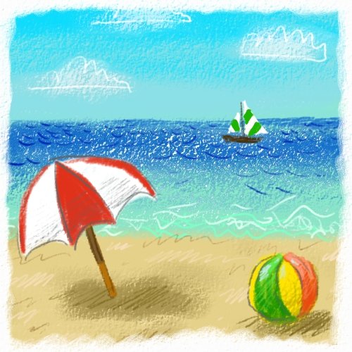 Рисование летние впечатления