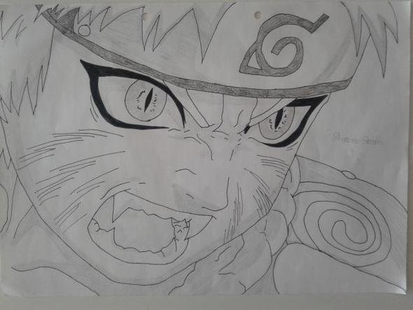 Персонажи из Наруто для рисования