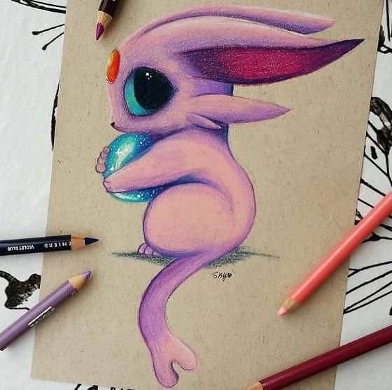 Рисунки для срисовки фломастерами