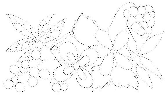 Обвести узоры