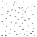 Соединить точки по цифрам