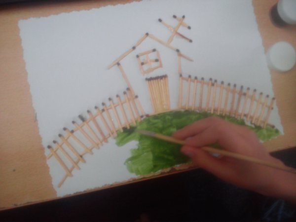 Фигурки из спичек для детей