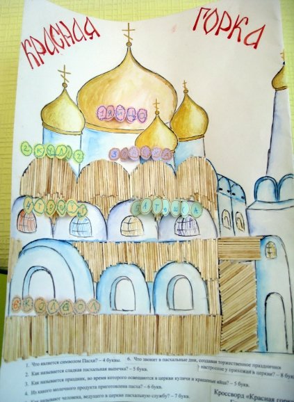 Красная горка рисунки детей