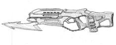 Раскраска оружие будущего