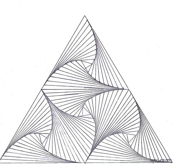 Из треугольника нарисовать