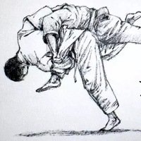 Дзюдо рисунок