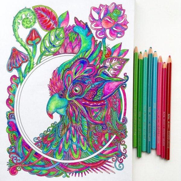 Необычные рисунки фломастерами