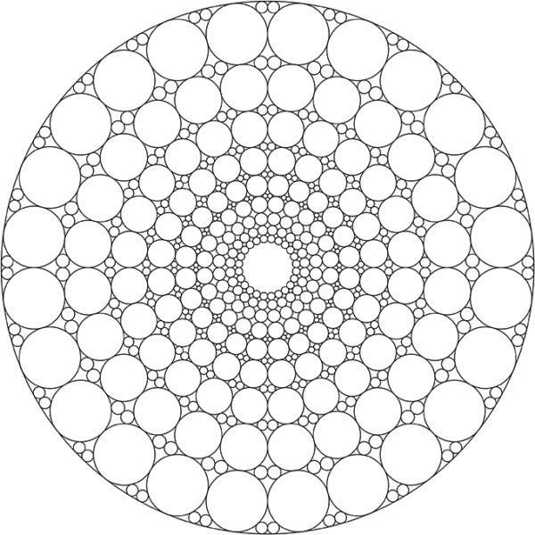 Заезда из окружностей сложная